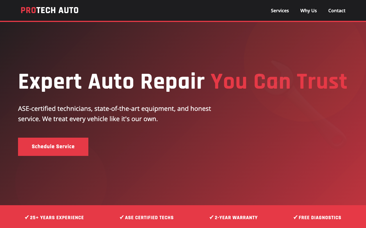 Auto Repair screenshot