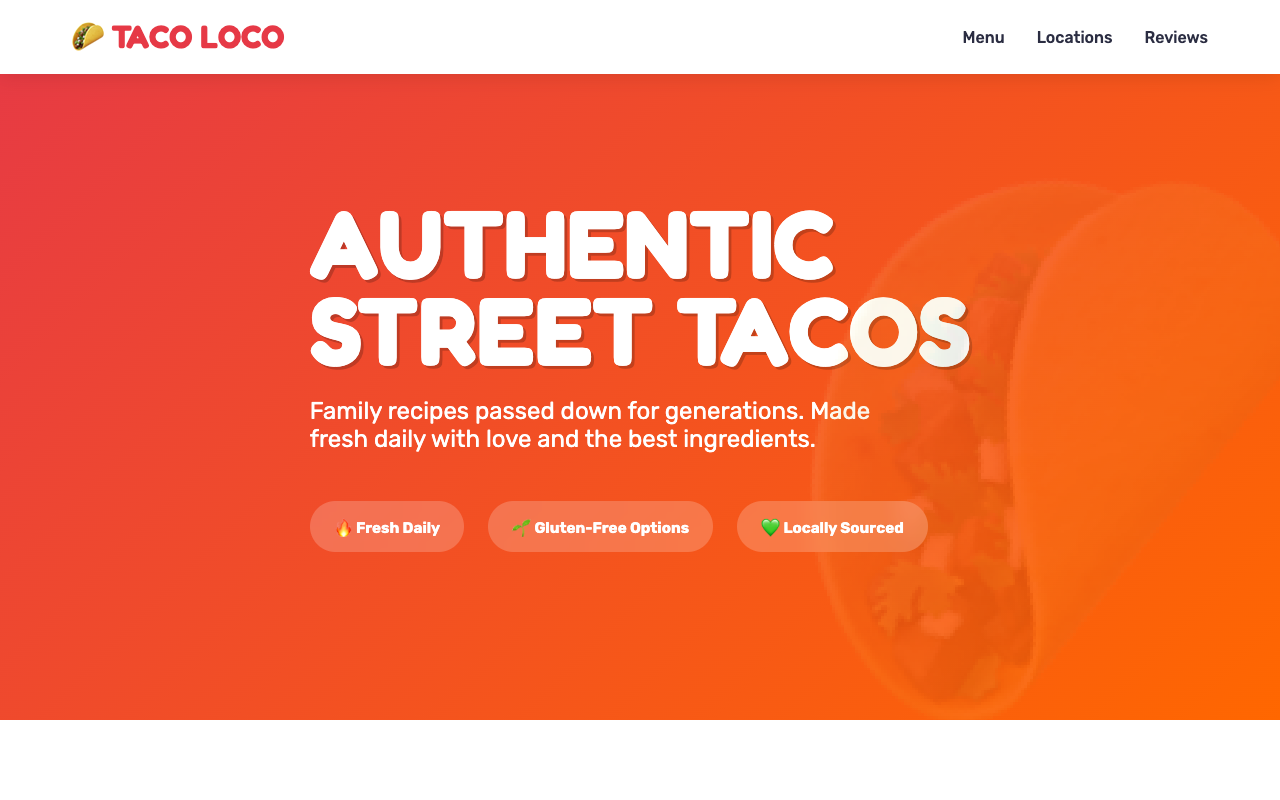 Taco Cart screenshot